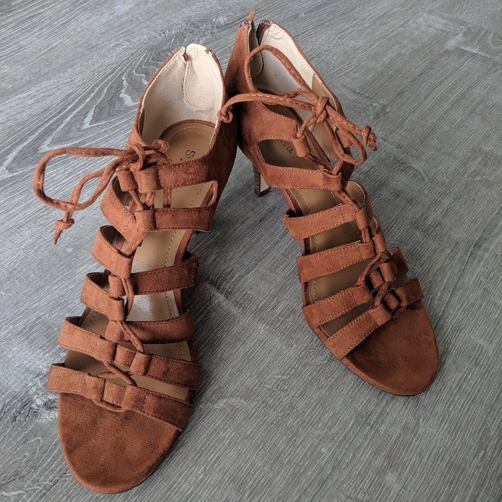 Style & Co Weaved Heels Size 8.5